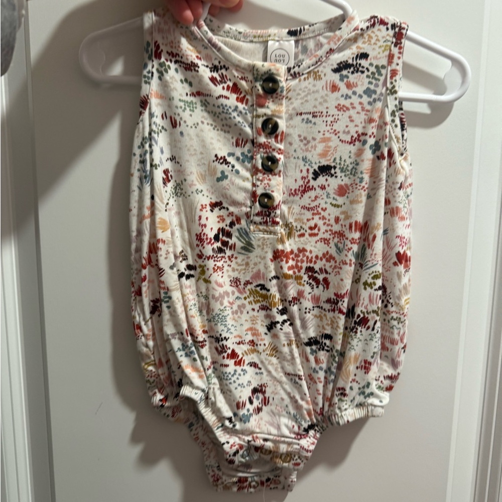 Lou Lou and company 6-12 month bubble romper